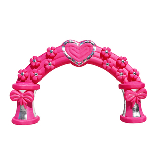 2026新款开业活动充气气球拱门 欧式 婚礼庆典彩虹门 气模 包邮