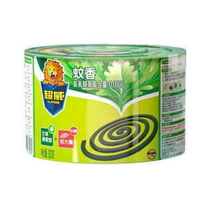 超威蚊香家用驱蚊艾草盘香非无毒无味无烟家庭装宿舍用户外正品
