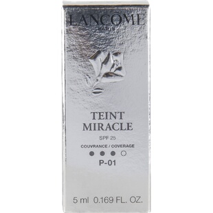 新版 兰蔻持妆轻透粉底液1ml po-01/Po-03/P-01/b-01象牙白片装