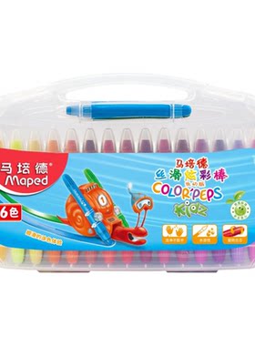马培德丝滑蜡笔需儿童油画棒