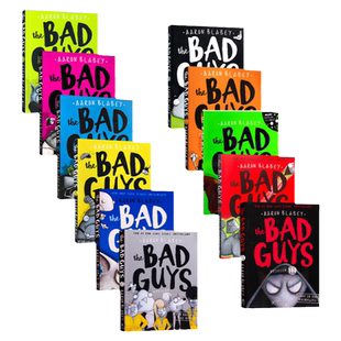 坏蛋联盟漫画小说 英文原版 The Bad Guys Episode 5-13我是大坏蛋8册 儿童喜剧电影原著英语章节书纽约时报畅销榜 Scholastic