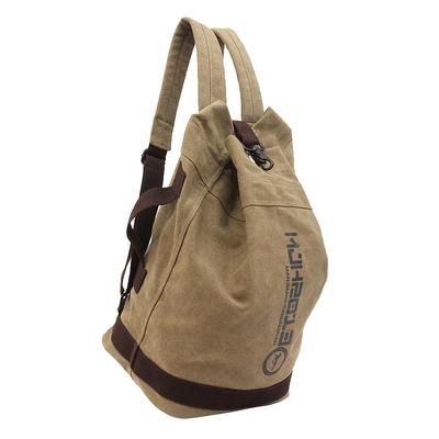 满江红男士运动防盗勾水桶双肩包