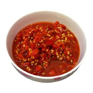 硒都恩施巴东特产农家风味稀辣椒酱尖椒剁椒酱拌饭酱饺子拌酱