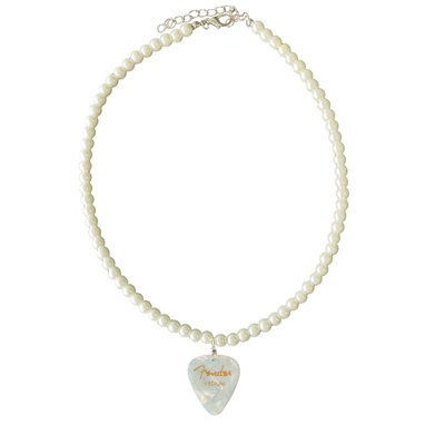 y2k多巴胺珍珠项链拨片项链