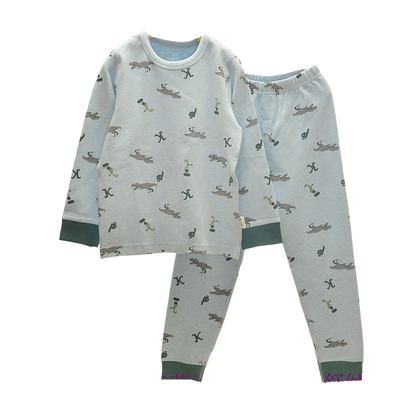 新舒绒棉秋衣ELALA/衣拉拉男童