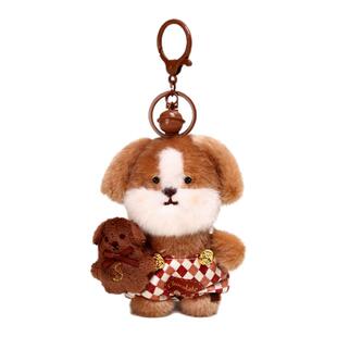 Jinnew原创可爱抱崽小兔子毛绒公仔玩偶书包包挂件情侣钥匙扣礼物