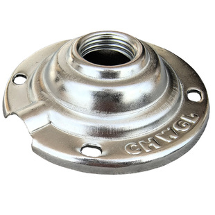 吊灯挂钩配件工矿灯铁吸盘灯头悬挂灯座灯具底盘内牙吸顶固定底座