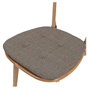 马蹄形餐椅垫坐垫北欧实木椅子座垫四季日式原木风餐桌椅子屁股垫