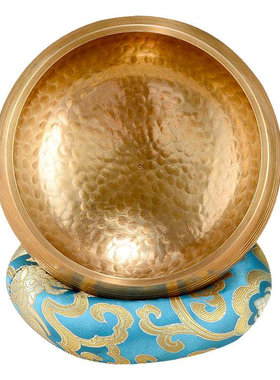 尼泊尔手工黄铜颂钵瑜伽音疗钵盂