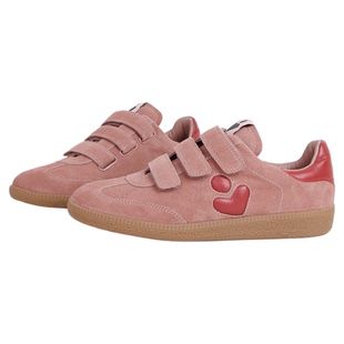 MantenerGran厚底德训鞋女真皮透气休闲鞋软底平底板鞋女 MG女鞋