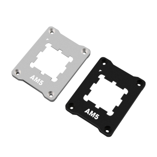 华顾AM5-AMD台式机箱CPU防压弯扣具固定盖板铝合金固定框架扣具