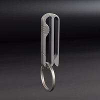 Титановая пряжка типа А + титановое кольцо 30 мм.