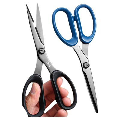 Deli/得力剪刀不沾胶淬火处理