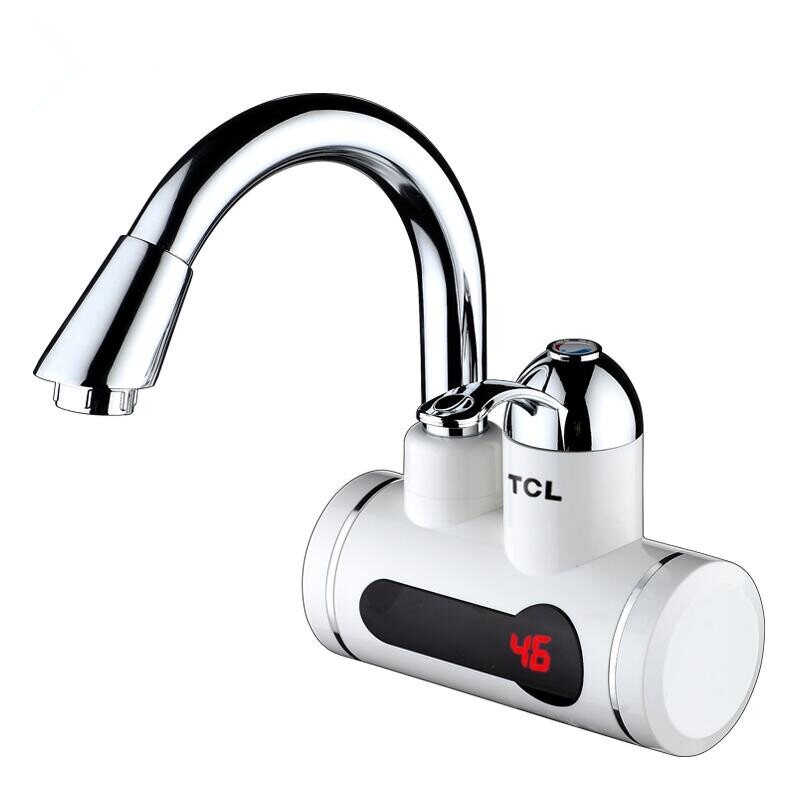 TCL电热水龙头即热式速热冷热两用厨房卫快速加热水器侧后下进水