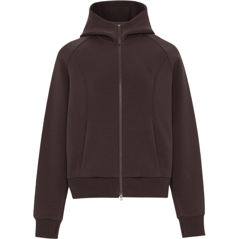 滔搏丨adidas阿迪达斯女子FAV KN JKT运动休闲卫衣外套KZ1601