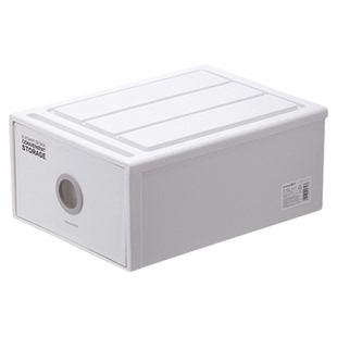 茶花抽屉式组合收纳柜衣柜储物柜塑料抽屉柜衣服整理箱家用收纳箱