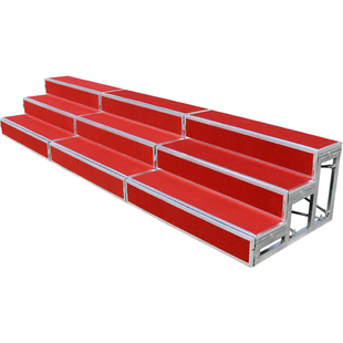 合唱台阶三层可移动折叠合影站架学校舞台踏步校园毕业合影合唱台