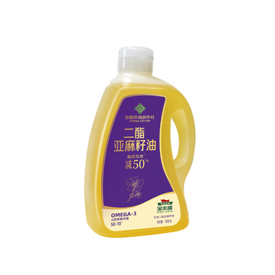 甘油二酯≥50%亚麻籽油食用油1L