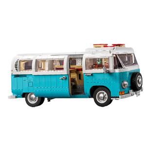 适用乐高10279大众露营车T2 积木模型亚克力展示盒防尘罩收纳盒