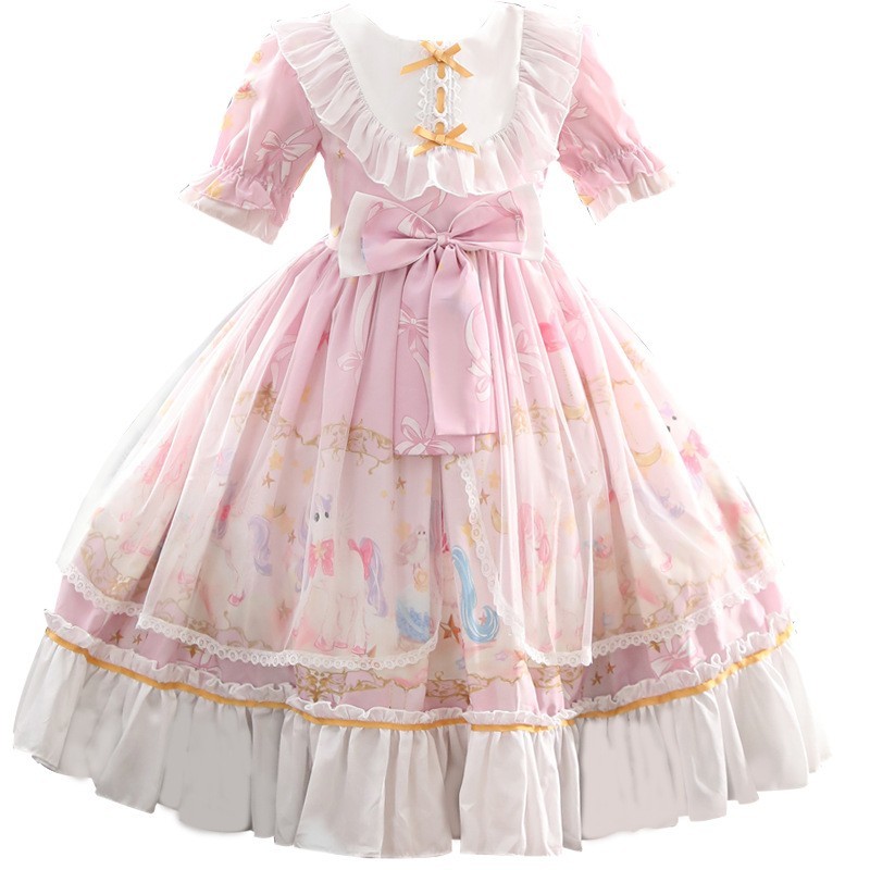 高颜值Lolita女孩童装洛丽连衣裙