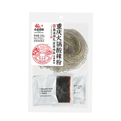 重庆火锅酸辣粉红薯粉条冲泡宿舍