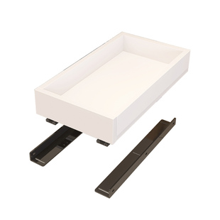 橱柜内可抽拉隔板厨房柜子分层抽屉置物架柜内调料收纳拉篮式托盘