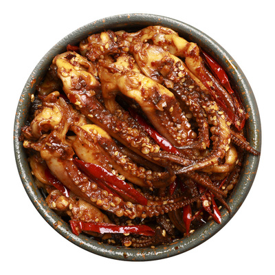 三十年技艺！冷吃大鱿鱼须即食