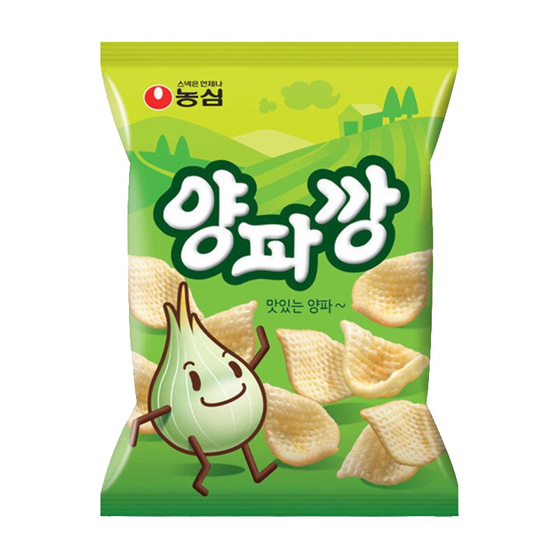 韩国进口农心洋葱味83g袋装薯片