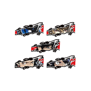 TLP反光车贴 P5女神异闻录雨宫莲坂本龙司摩尔加纳明智吾郎头像贴