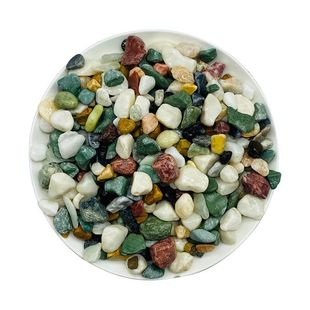 天然水晶砂鱼缸底砂造景装饰石头水草沙乌龟用铁胆沙子溪流龟缸