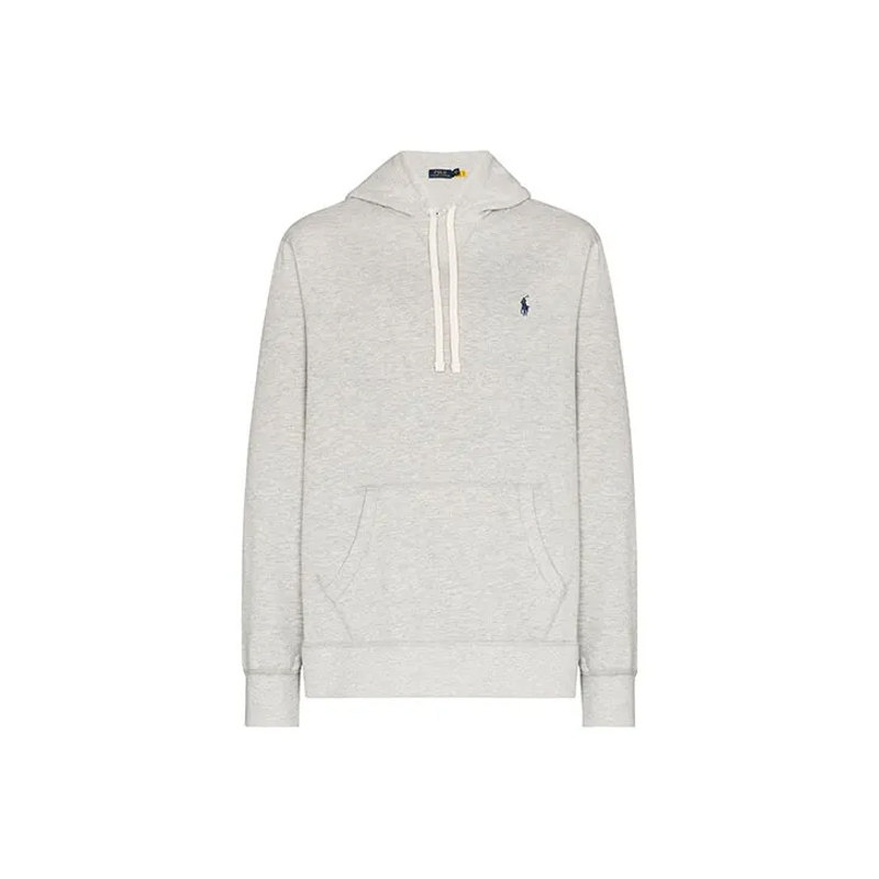 【自营】RALPH LAUREN男士徽标Logo刺绣套头连帽卫衣710766778006