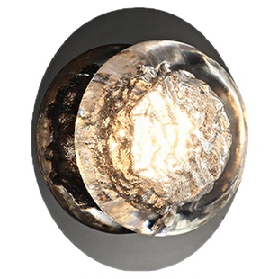 梵华意式极简树脂壁灯设计师轻奢高级客厅样板间背景墙过道玄关灯