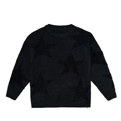 高级感毛衣潮牌针织衫加厚痞帅男