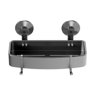 太力浴室卫生间吸盘置物架吸盘式淋浴厕所洗漱台吸盘三角置物架子