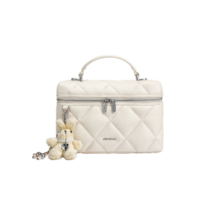 欧时纳抱枕包2026超火精致包包小香风菱格单肩斜挎手提盒子小方包