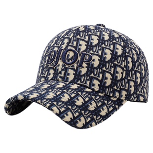 新款满印字母帽子男女春秋鸭舌帽显脸小硬顶棒球帽户外休闲遮阳帽