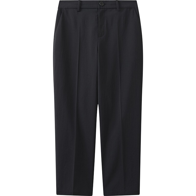【商场同款】播26夏新品东丽仿麻纱休闲裤女宽松长裤BDT2KD1941