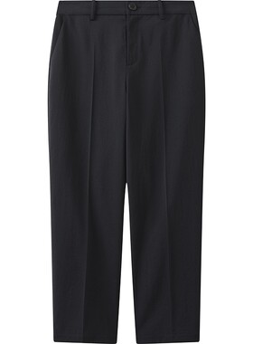 【商场同款】播26夏新品东丽仿麻纱休闲裤女宽松长裤BDT2KD1941