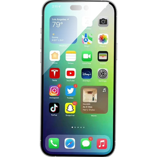 不纠结联盟for苹果15promax钢化膜超薄膜15pm防指纹iphone14钢化膜14plus14膜14por手机14promax全屏覆盖防窥