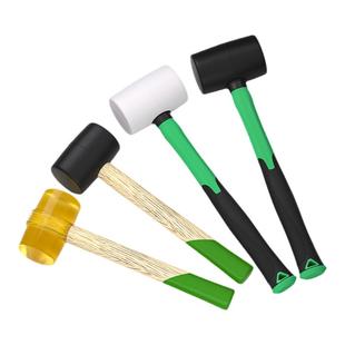 橡胶锤安装锤子大号橡皮锤尼龙贴地板瓷砖安装锤实心锤头拓印榔头