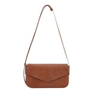 VH女包琥珀信封包2025新款植鞣牛皮小方包简约通勤百搭单肩包小包