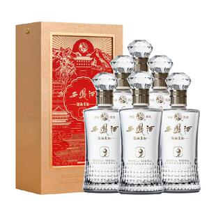 西凤酒凤鸣九州9年52度500ml*6瓶纯粮酿造经典凤香年份美酒