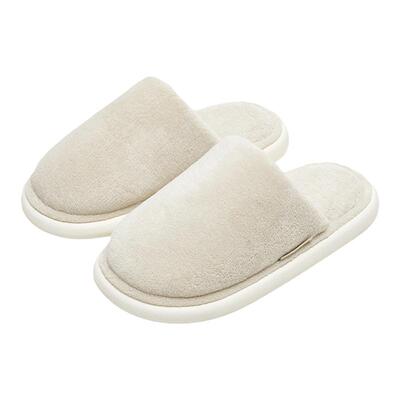 抑菌防臭棉拖鞋办公室静音地板女