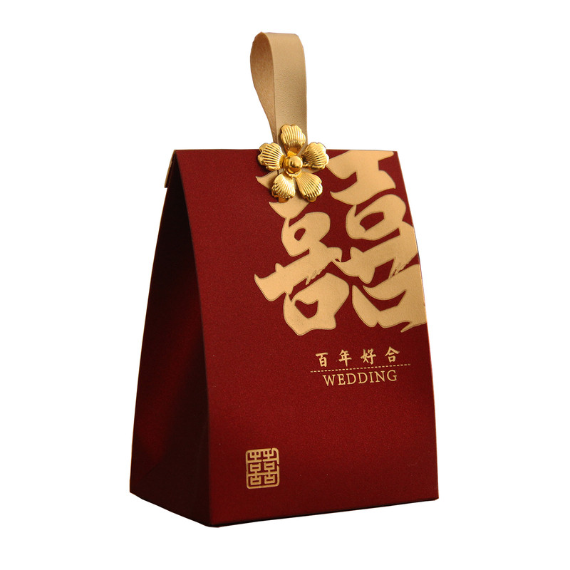 婚庆用品喜糖盒子中式国潮10颗糖