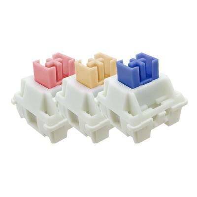 5PIN/高特奶油蓝/粉/黄轴体开关