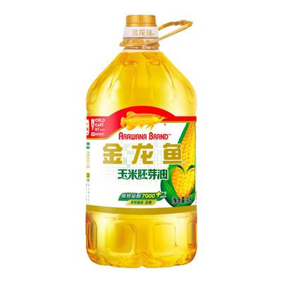 金龙鱼玉米胚芽油4L桶装烘焙专用蛋糕植物食用油非转基因压榨