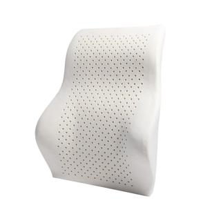 乳胶腰靠泰国天然乳胶汽车椅子靠背垫座椅靠垫办公室靠枕腰垫腰枕
