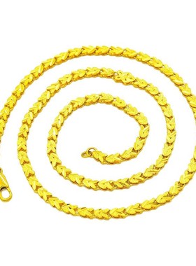 意大利工艺 欧美经典款镀24K金色兔子头项链女高级感时尚简约百搭