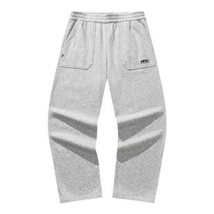 ANTA/安踏生活系列ANTA SKATE男女同款密暖绒运动长裤172548301N