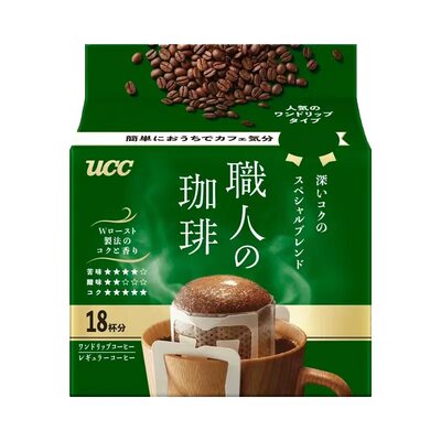 UCC悠诗诗挂耳咖啡手冲式挂耳